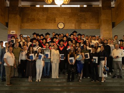🎉  Ceremonial Presentation of Master's Degrees to Graduates of the Faculty of Computer Science and Cybernetics
