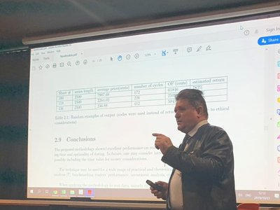 Лекція-презентація на тему " Нові моделі опису циклів у складних фінансових системах"