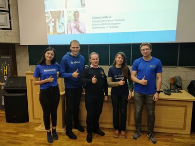 Зустріч представників FACEBOOK із студентами-кібернетиками